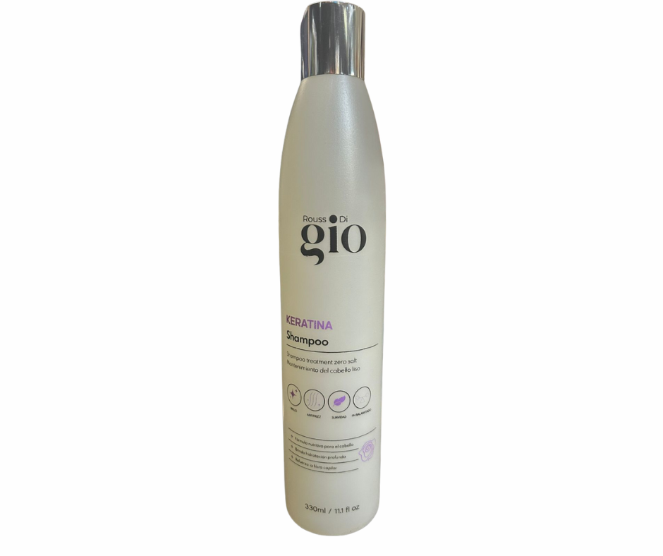 Gio Keratina Shampoo zero salt 330ml
